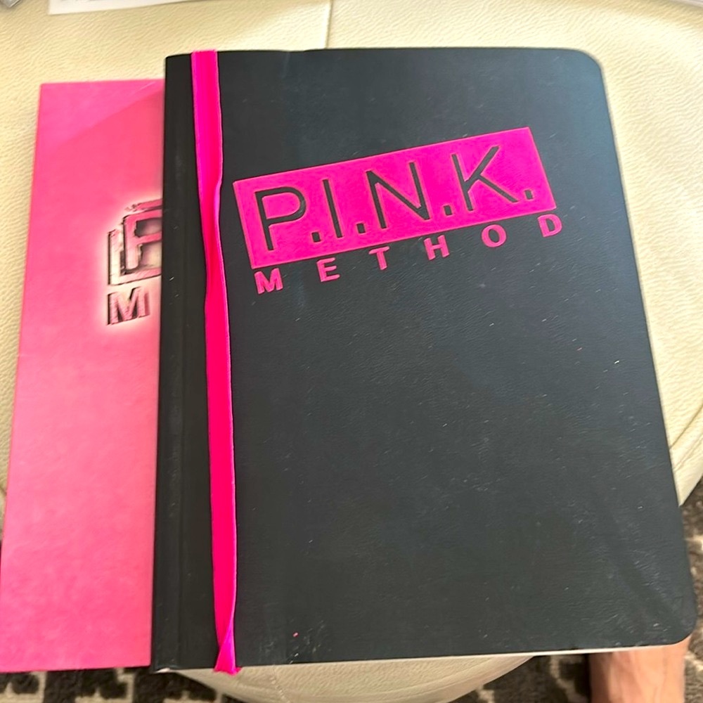 Pink Method Diet & Fitness 4 DVD Set NWOT Workout & Workbook Weightloss